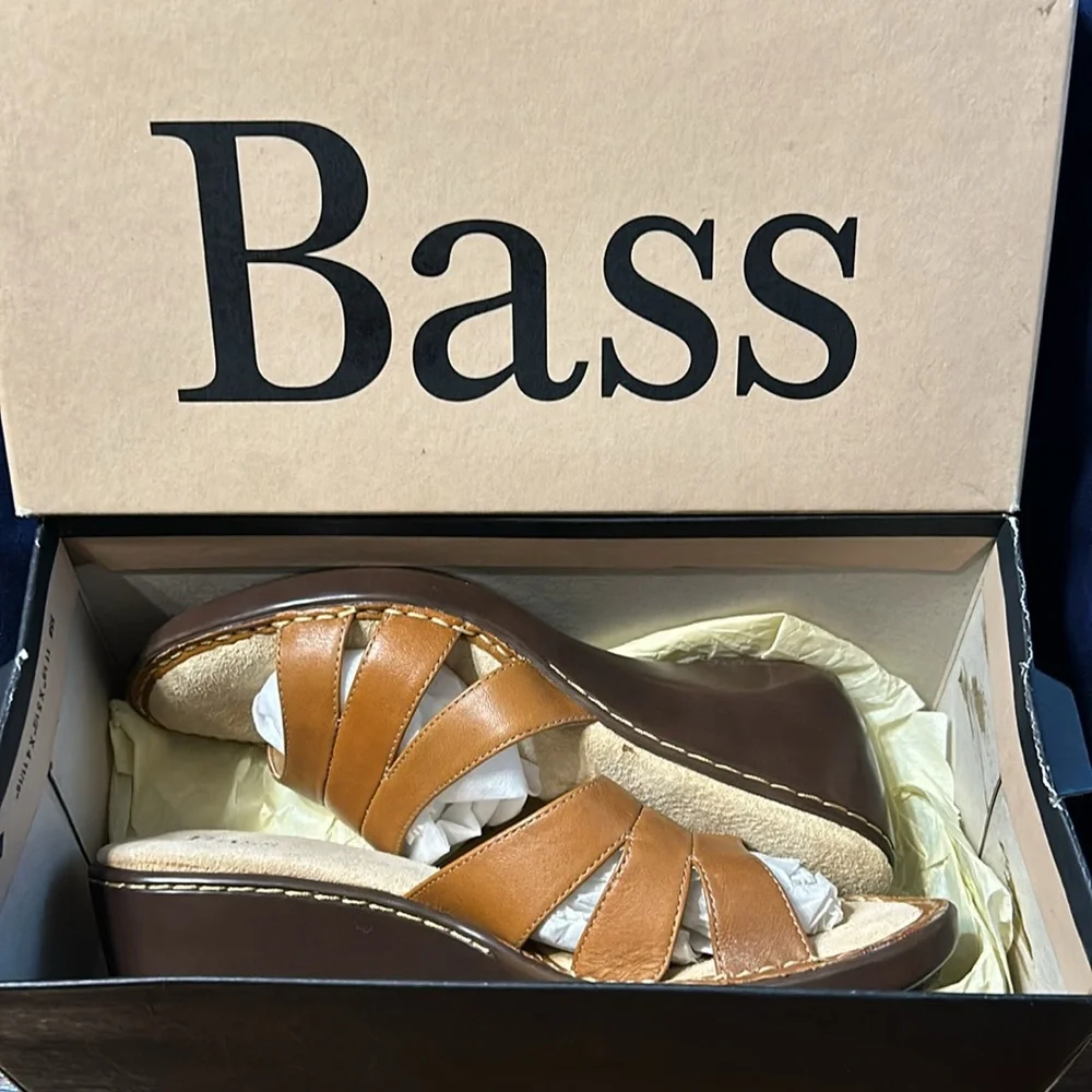 Bass Cushion wedge heel